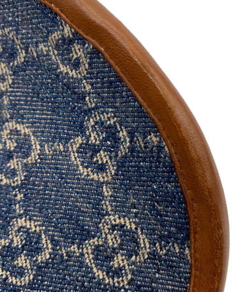 GUCCI（グッチ）GUCCI (グッチ) ベースボールキャップ インディゴ サイズ:S 57cmの古着・服飾アイテム