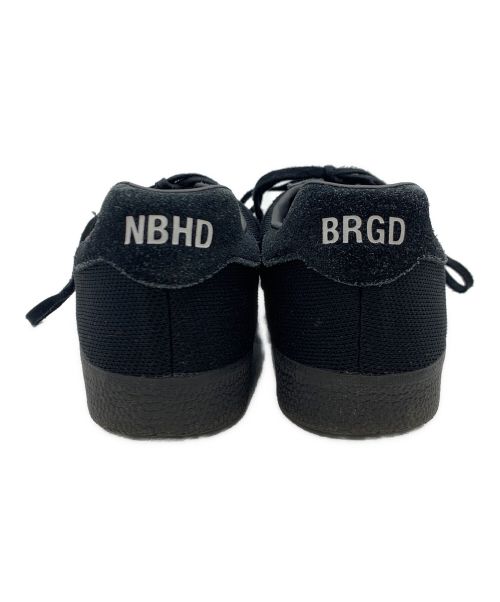 adidas（アディダス）adidas (アディダス) NEIGHBORHOOD (ネイバーフッド) ローカットスニーカー GAZELLE ブラック サイズ:JP 280の古着・服飾アイテム