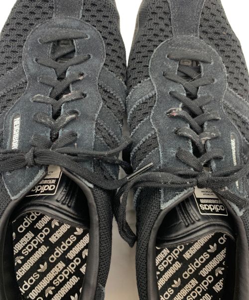 adidas（アディダス）adidas (アディダス) NEIGHBORHOOD (ネイバーフッド) ローカットスニーカー GAZELLE ブラック サイズ:JP 280の古着・服飾アイテム