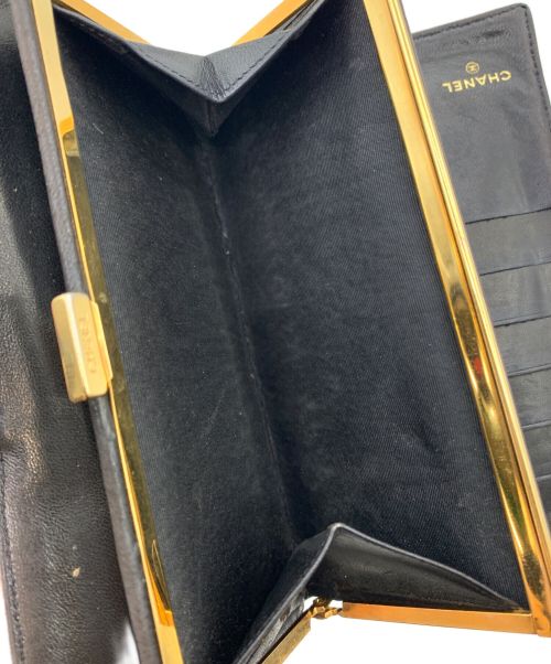 CHANEL（シャネル）CHANEL (シャネル) ココマーク 長財布 ブラックの古着・服飾アイテム