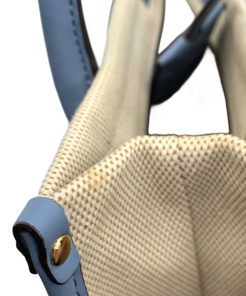 MICHAEL KORS（マイケル・コース）MICHAEL KORS (マイケルコース) ハンドバッグ スカイブルーの古着・服飾アイテム