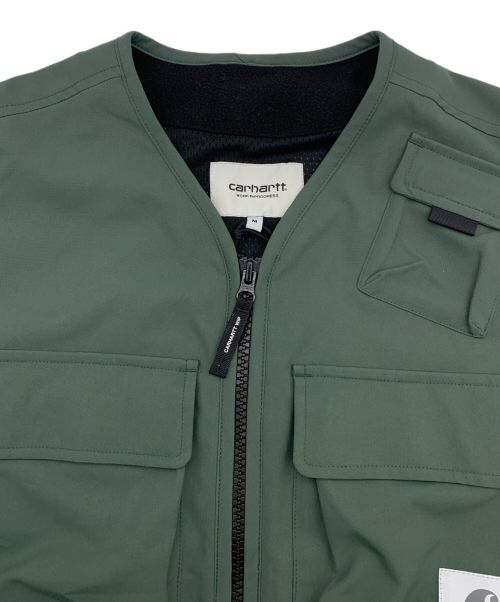 CarHartt（カーハート）CarHartt (カーハート) ELMWOOD VEST (エルムウッドベスト) カーキ サイズ:Mの古着・服飾アイテム