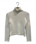 FOXEY NEWYORKフォクシーニューヨーク）の古着「タートルネックニット」｜ホワイト