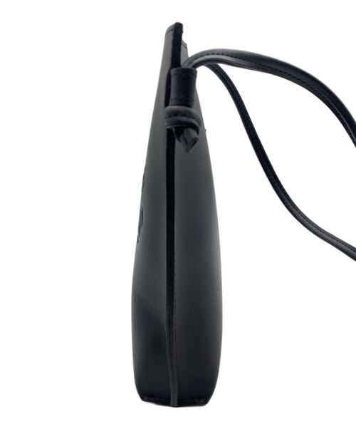 MACKINTOSH LONDON（マッキントッシュ ロンドン）MACKINTOSH LONDON (マッキントッシュ ロンドン) Mモチーフミニポシェット ブラックの古着・服飾アイテム