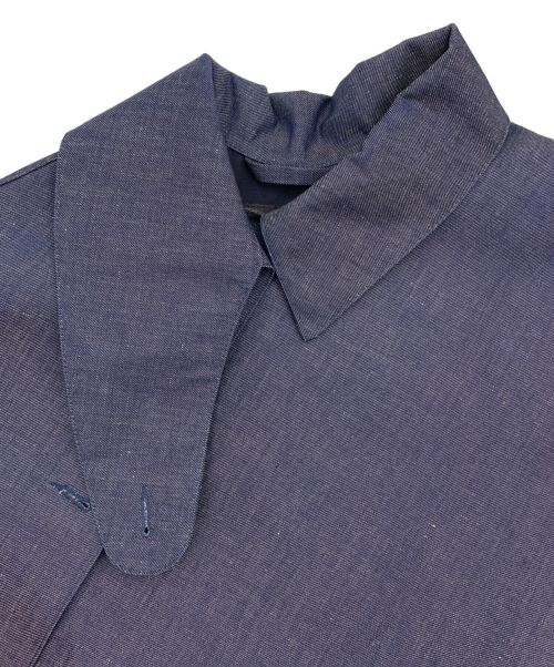 MACKINTOSH（マッキントッシュ）MACKINTOSH (マッキントッシュ) edit. (エディット) マントコート インディゴ サイズ:38の古着・服飾アイテム