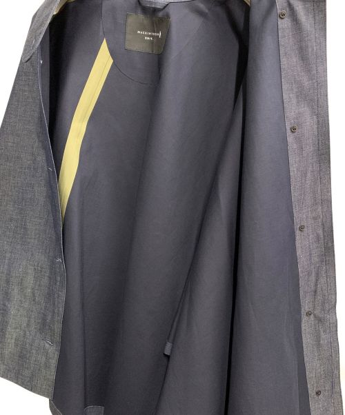 MACKINTOSH（マッキントッシュ）MACKINTOSH (マッキントッシュ) edit. (エディット) マントコート インディゴ サイズ:38の古着・服飾アイテム