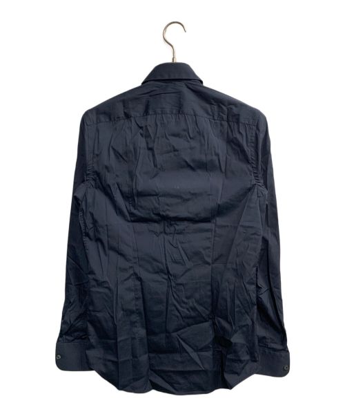 PRADA（プラダ）PRADA (プラダ) ドレスシャツ ネイビー サイズ:38の古着・服飾アイテム