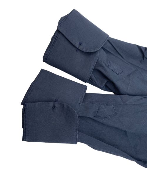 PRADA（プラダ）PRADA (プラダ) ドレスシャツ ネイビー サイズ:38の古着・服飾アイテム