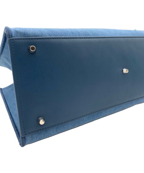 FURLA（フルラ）FURLA (フルラ) デニムトートバッグ L インディゴの古着・服飾アイテム