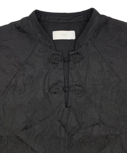 HARE（ハレ）HARE (ハレ) ジャガードチャイナワンピース ブラック サイズ:FREEの古着・服飾アイテム