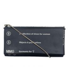 MM6 Maison Margiela（エムエムシックスメゾンマルジェラ）の古着「ショルダーウォレット」｜ブラック