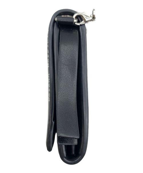 MM6 Maison Margiela（エムエムシックスメゾンマルジェラ）MM6 Maison Margiela (エムエムシックス メゾンマルジェラ) ショルダーウォレット ブラックの古着・服飾アイテム
