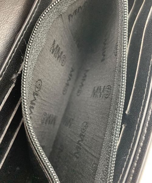 MM6 Maison Margiela（エムエムシックスメゾンマルジェラ）MM6 Maison Margiela (エムエムシックス メゾンマルジェラ) ショルダーウォレット ブラックの古着・服飾アイテム