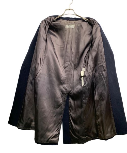 MaxMara（マックスマーラ）MaxMara (マックスマーラ) ウールコート ネイビー サイズ:40の古着・服飾アイテム