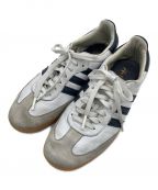 adidas×sporty&richアディダス×スポーティー＆リッチ）の古着「ローカットスニーカー / Samba OG (サンバ オージー)」｜ホワイト×ネイビー