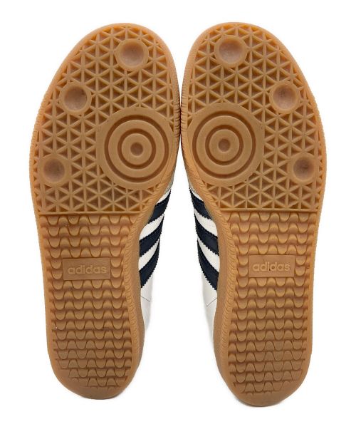 adidas（アディダス）adidas (アディダス) sporty&rich (スポーティーアンドリッチ) ローカットスニーカー / Samba OG (サンバ オージー) ホワイト×ネイビー サイズ:27.5cmの古着・服飾アイテム