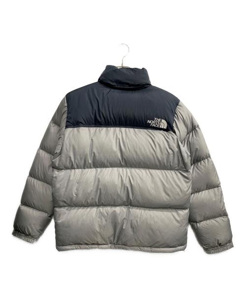THE NORTH FACE（ザ ノース フェイス）THE NORTH FACE (ザ ノース フェイス) Nuptse Jacket (ヌプシジャケット) グレー×ブルー サイズ:Lの古着・服飾アイテム