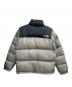 THE NORTH FACE (ザ ノース フェイス) Nuptse Jacket (ヌプシジャケット) グレー×ブルー サイズ:L：19000円