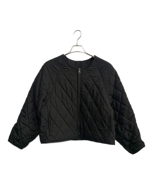 Adam et Rope（アダム エ ロペ）Adam et Rope (アダム エ ロペ) マルチWAYキルトジャケットボアベスト ブラック サイズ:Fの古着・服飾アイテム