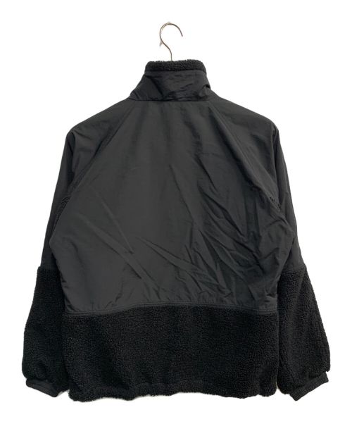 New Era（ニューエラ）New Era (ニューエラ) ボア切替スタンドカラーナイロンジャケット ブラック サイズ:Mの古着・服飾アイテム