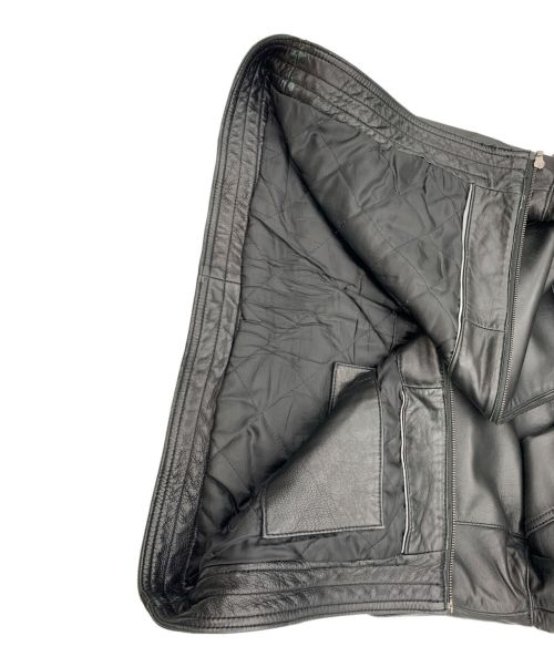 BOSTON HARBOUR（ボストンハーバー）BOSTON HARBOUR (ボストンハーバー) レザージャケット ブラック サイズ:Lの古着・服飾アイテム