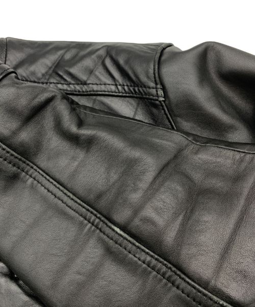 BOSTON HARBOUR（ボストンハーバー）BOSTON HARBOUR (ボストンハーバー) レザージャケット ブラック サイズ:Lの古着・服飾アイテム