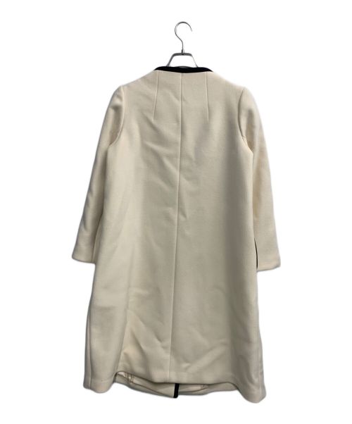 TIARA（ティアラ）TIARA (ティアラ) バイカラーコート アイボリー サイズ:3の古着・服飾アイテム
