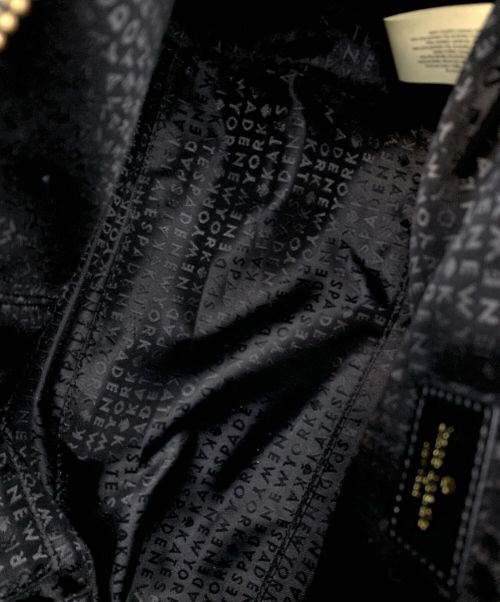 Kate Spade（ケイトスペード）Kate Spade (ケイトスペード) 2WAYバッグ ブラックの古着・服飾アイテム
