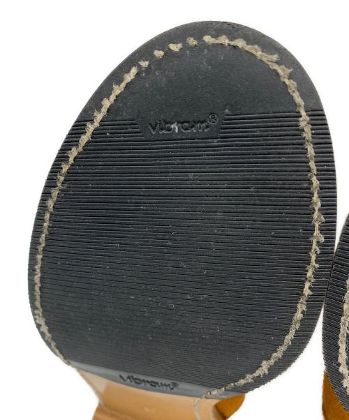 MUSHMANS（マッシュマンズ）MUSHMANS (マッシュマンズ) モンキーブーツ キャメル サイズ:25の古着・服飾アイテム