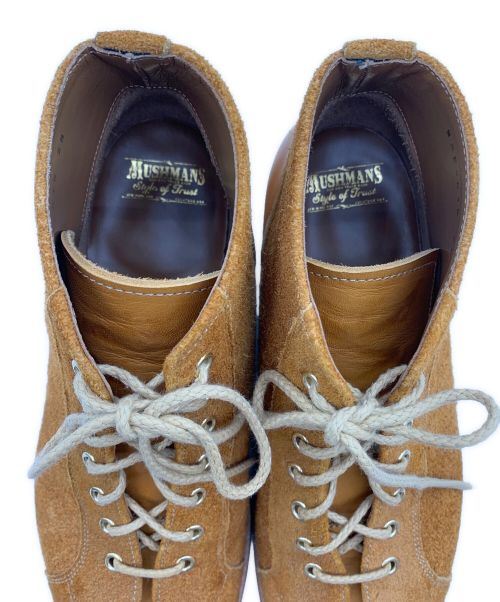 MUSHMANS（マッシュマンズ）MUSHMANS (マッシュマンズ) モンキーブーツ キャメル サイズ:25の古着・服飾アイテム