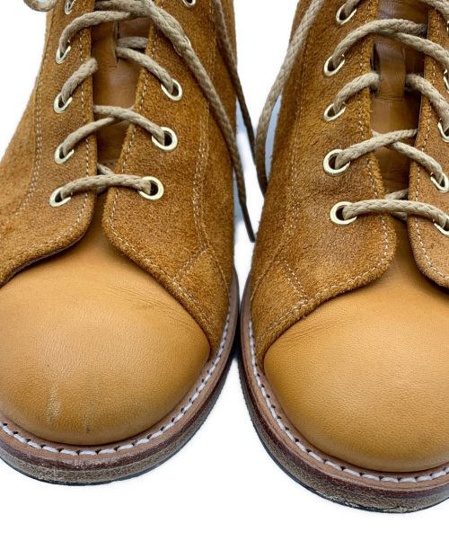 MUSHMANS（マッシュマンズ）MUSHMANS (マッシュマンズ) モンキーブーツ キャメル サイズ:25の古着・服飾アイテム