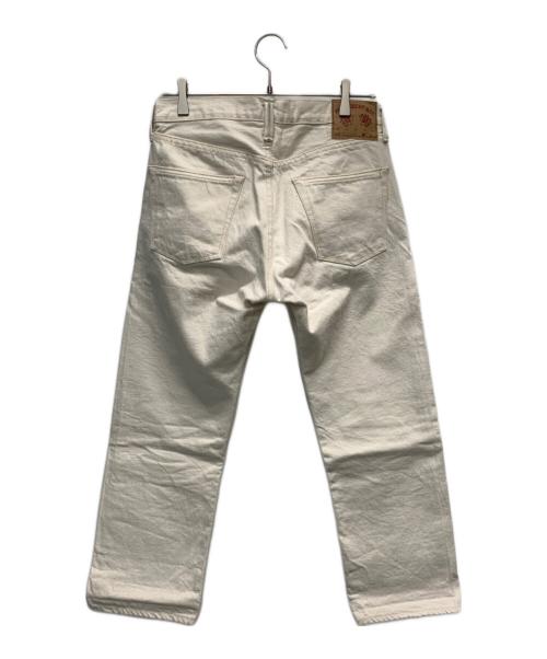 FULLCOUNT（フルカウント）FULLCOUNT (フルカウント) Slim Straight Ecru Selvedge Denim オフホワイト サイズ:W31 L32の古着・服飾アイテム