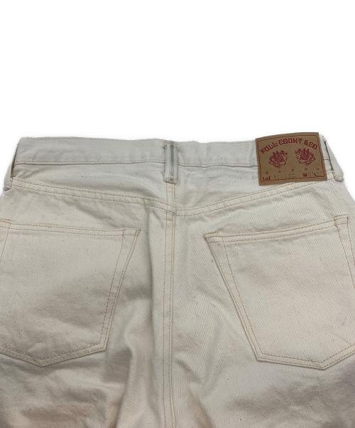 FULLCOUNT（フルカウント）FULLCOUNT (フルカウント) Slim Straight Ecru Selvedge Denim オフホワイト サイズ:W31 L32の古着・服飾アイテム