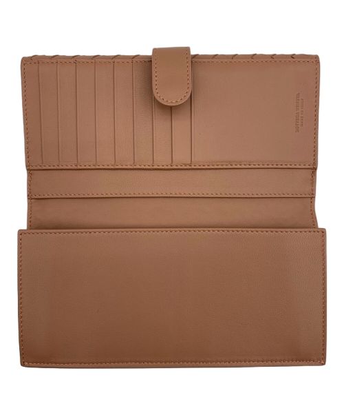 BOTTEGA VENETA（ボッテガベネタ）BOTTEGA VENETA (ボッテガベネタ) 長財布 ブラウンの古着・服飾アイテム