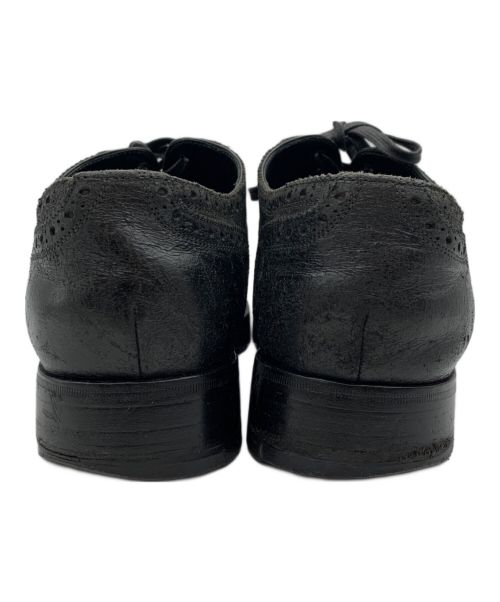 DOLCE & GABBANA（ドルチェ＆ガッバーナ）DOLCE & GABBANA (ドルチェ＆ガッバーナ) ウィングチップシューズ ブラック サイズ:9の古着・服飾アイテム