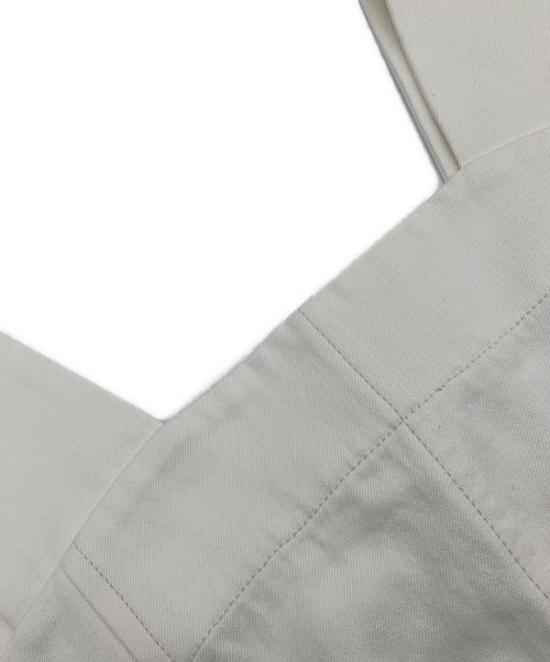 DEPAREILLE（デパリエ）DEPAREILLE (デパリエ) コットンリネンツイルビスチェ アイボリー サイズ:38の古着・服飾アイテム