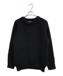 Peter Storm（ピーターストーム）の古着「90'sケーブルニット」｜ブラック