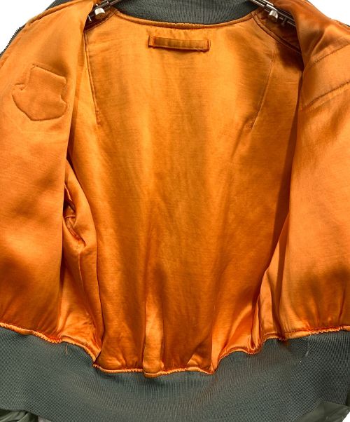 USAF（ユーエスエーエフ）USAF (ユーエスエーエフ) ALPHA (アルファ) 60'sL-2Bフライトジャケット カーキ サイズ:Mの古着・服飾アイテム