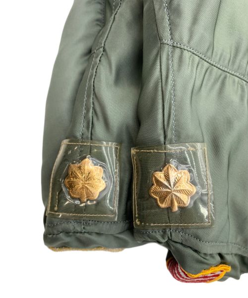 USAF（ユーエスエーエフ）USAF (ユーエスエーエフ) ALPHA (アルファ) 60'sL-2Bフライトジャケット カーキ サイズ:Mの古着・服飾アイテム