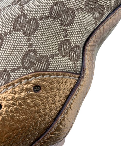 GUCCI（グッチ）GUCCI (グッチ) ハンドバッグ ゴールドの古着・服飾アイテム