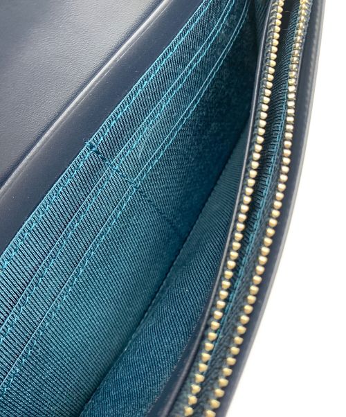 LANVIN en Bleu（ランバンオンブルー）LANVIN en Bleu (ランバンオンブルー) 長財布 ブルーの古着・服飾アイテム