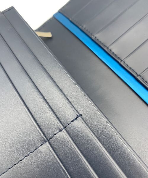 LANVIN en Bleu（ランバンオンブルー）LANVIN en Bleu (ランバンオンブルー) 長財布 ブルーの古着・服飾アイテム