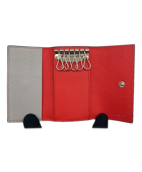 PAUL SMITH（ポールスミス）PAUL SMITH (ポールスミス) 6連キーケース ブラック×レッドの古着・服飾アイテム