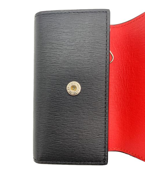 PAUL SMITH（ポールスミス）PAUL SMITH (ポールスミス) 6連キーケース ブラック×レッドの古着・服飾アイテム