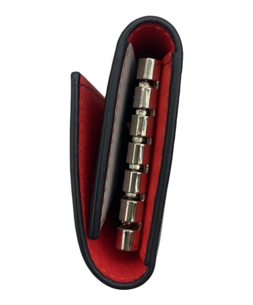 PAUL SMITH（ポールスミス）PAUL SMITH (ポールスミス) 6連キーケース ブラック×レッドの古着・服飾アイテム