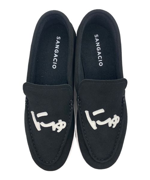 via SANGACIO（ヴィア・サンガチオ）via SANGACIO (ヴィア・サンガチオ) にゅ～ずLOAFER ブラック サイズ:28㎝の古着・服飾アイテム