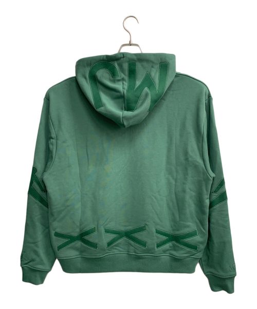 JORDAN（ジョーダン）JORDAN (ジョーダン) Nina Chanel Abney (ニーナ シャネル アブニー) フリースパーカー グリーン サイズ:Lの古着・服飾アイテム