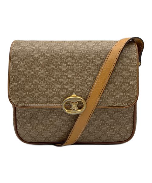 CELINE（セリーヌ）CELINE (セリーヌ) ショルダーバッグ ベージュの古着・服飾アイテム