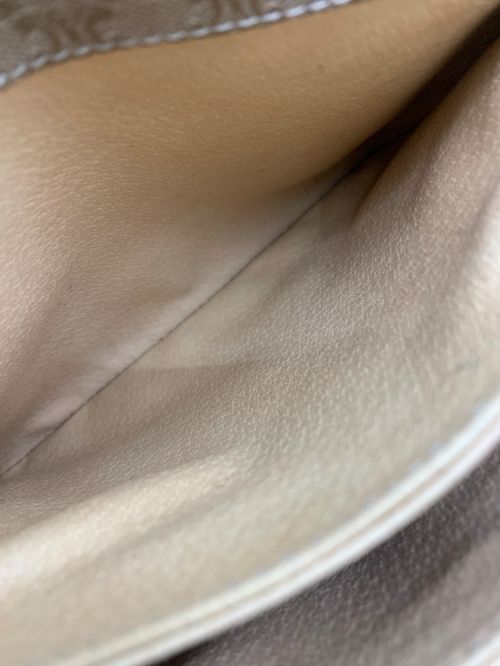 CELINE（セリーヌ）CELINE (セリーヌ) ショルダーバッグ ベージュの古着・服飾アイテム