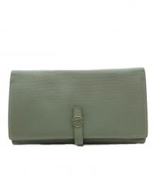 CHANEL（シャネル）の古着「長財布 ココボタン」｜グリーン